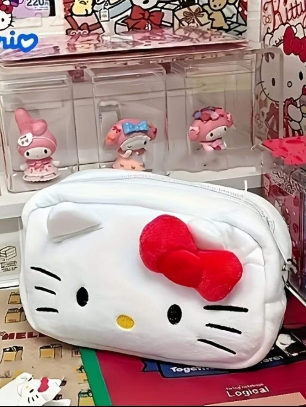 Hello Kitty Cosmetic Bag White